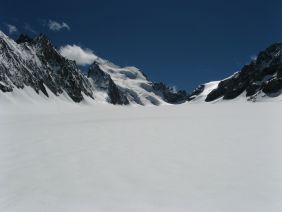 Massif des Ecrins, le glacier blanc