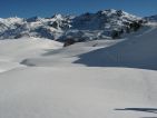 La Haute Vallée de la Clarée en hiver en ski de randonnée ou télémark