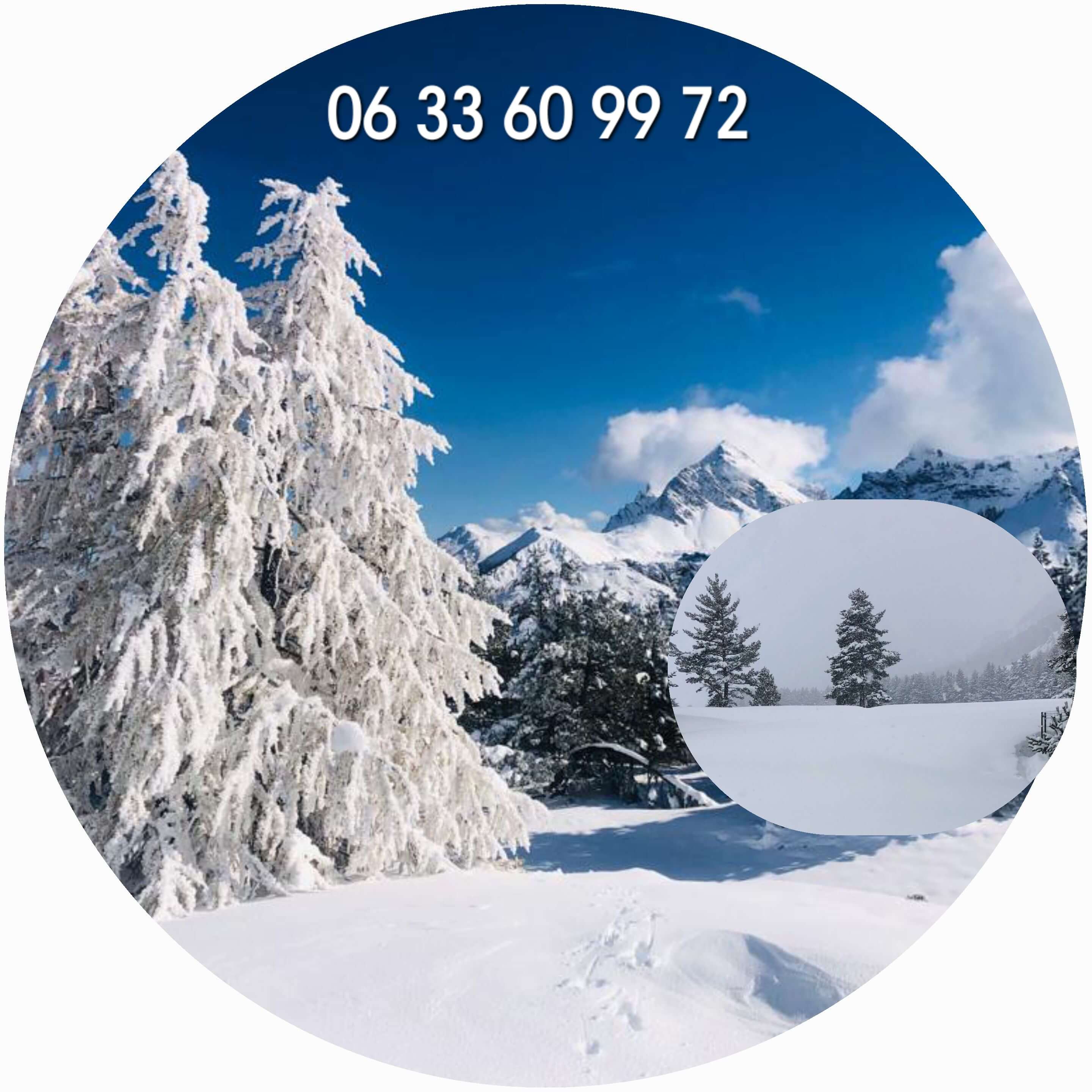 Consctruction d'igloo et bivouac dans la neige avec Avec Seb � Brian�on